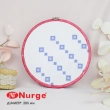 П'яльця Nurge 230-4 (205 мм.) рожеві