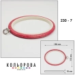 П'яльця Nurge 230-7 (115х150 мм.) червоні