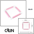П'яльця-рама Calin (розмір 28х28 см.) рожева