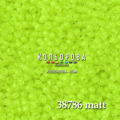 Preciosa 38786 матовий 10/0