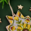 Set for embroidery of a New Year's toy ND-013 "Star of Happiness"