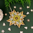Set for embroidery of a New Year's toy ND-013 "Star of Happiness"