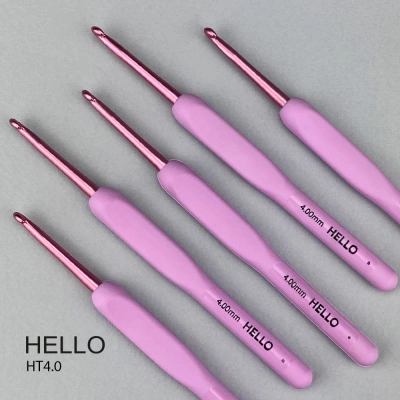 Гачок для в'язання HELLO №4.0 HT4.0