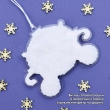 Embroidery kit for a Christmas ornament NA-007 "Night Chariot"