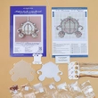 Embroidery kit for a Christmas ornament NA-007 "Night Chariot"