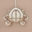 Embroidery kit for a Christmas ornament NA-007 "Night Chariot"