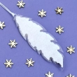 Embroidery kit for a Christmas ornament NA-010 “Touch of wonder”