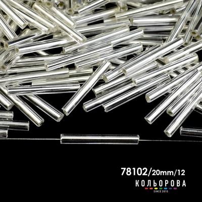 Стеклярус Preciosa 35112/78102/20mm