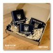 Set of covers: military ID, UBD certificate and ID passport