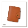 Теракотова базова шкіряна візитниця