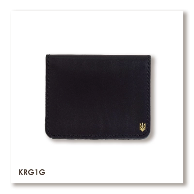 Cardholder for cards with a small emblem