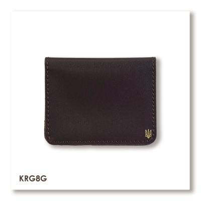 Cardholder for cards with a small crest