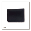 Черный базовый кожаный картхолдер