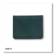 Green Basic Leather Cardholder