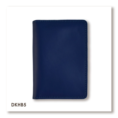 Синий базовый кожаный докхолдер
