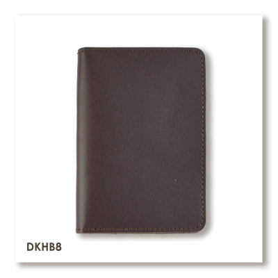 Темно-коричневий базовий шкіряний докхолдер