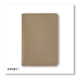 Beige Basic Leather Document Holder