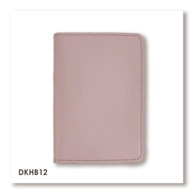 Рожевий базовий шкіряний докхолдер