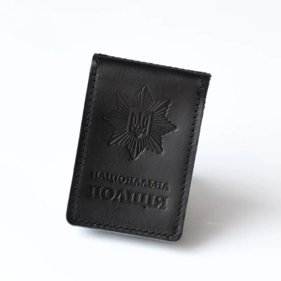 National Police Cover with Badge Slot