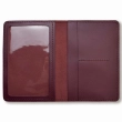 Бордовый базовый кожаный докхолдер