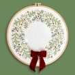 Набор для вышивания GL-5 «Праздничный венок» Ø230 мм