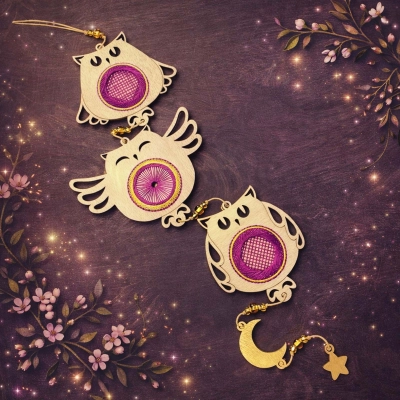 Декор D-06 "Магічні сови"