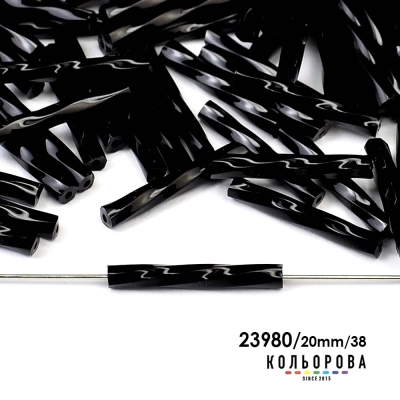 Стеклярус Preciosa 35138/23980/20mm