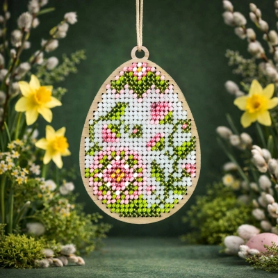 Набір для вишивки Великодньої іграшки D-10 «Великодня Писанка»