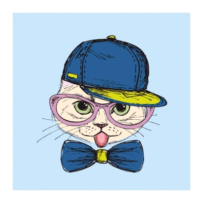 Термоналіпка принтована NATOBIPRINT (18х18 см.) П327