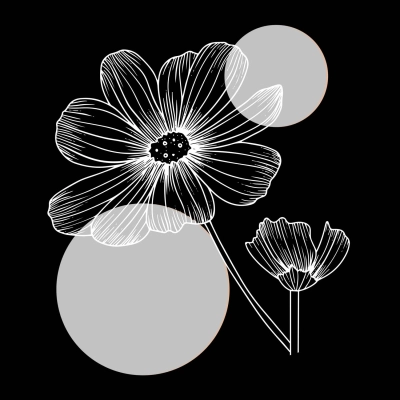 Термоналіпка принтована NATOBIPRINT (18х18 см.) П329