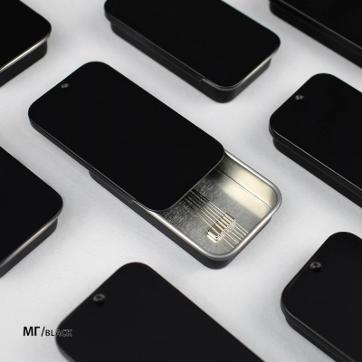 Магнітна металева гольниця МГ (чорна)