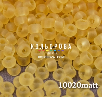 Preciosa 10020 матовий 10/0