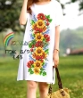Women's sleeveless dress PJ B/R-143