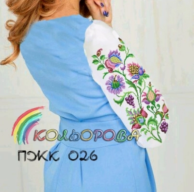 Платье женское комбинированное ПЖК-026