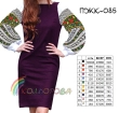 Платье женское комбинированное ПЖК-085