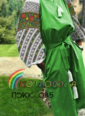 Платье женское комбинированное ПЖК-085
