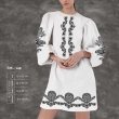 Women's Dress with Sleeves PZh-149