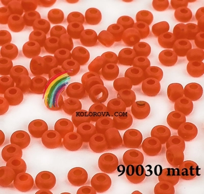 Preciosa 90030 matte 10/0