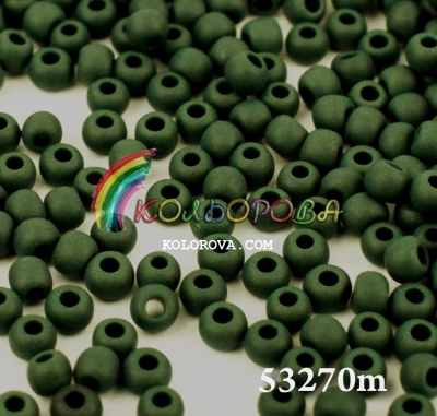 Preciosa 53270 матовий 10/0
