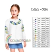 Сорочка дитяча (дівчатка 5-10 років) СДД-026