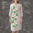 Women's Dress with Sleeves PJ-167