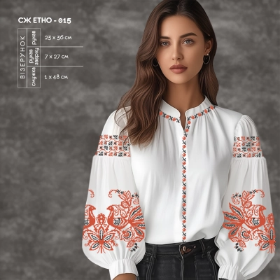 Сорочка жіноча СЖ Етно-015