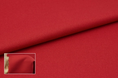 Handwoven Color Fabric (Red)