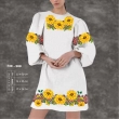 Women's Dress with Sleeves PJ-200