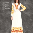 Women's dress with sleeves PJ-201 (long)