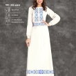 Women's Dress with Sleeves PJ-234 (Long)
