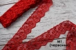 Кружево синтетическое М1 (красный)