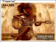 Painting for embroidery format A3+ 089 "Guitarist"