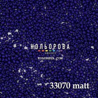 Preciosa 33070 matte 10/0