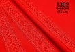 Мереживо макраме 1302 (червоний)
